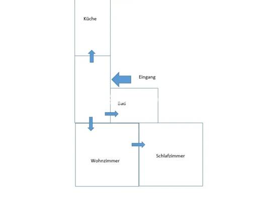 Wohnung zur Miete Tauschwohnung 550 € 2,5 Zimmer 50 m² 5. Geschoss Friedrichstadt Stadtbezirk 3 40215