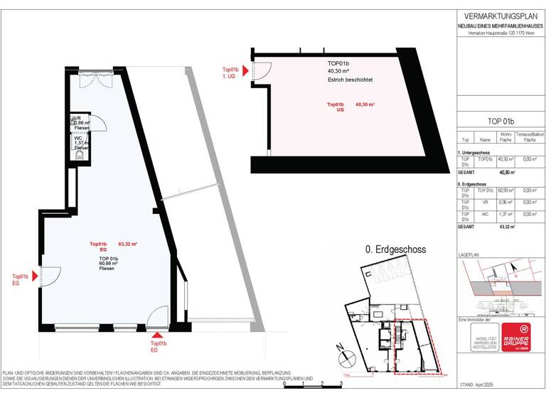 Laden zur Miete 20 € Wien 1170