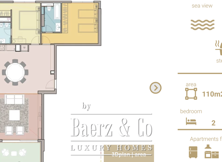 Studio zum Kauf 682.000 € 110 m² becici