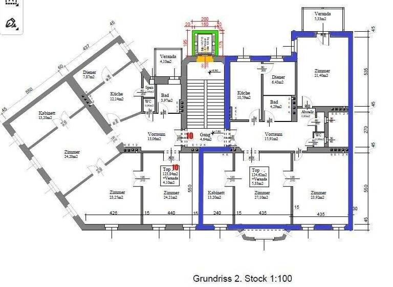 Terrassenwohnung zum Kauf - Erstbezug 649.000 € 4 Zimmer 125,8 m² Wien 1140