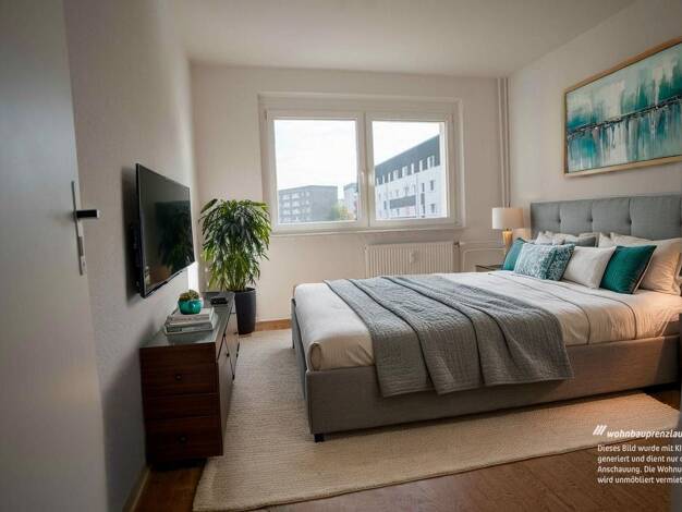 Wohnung zur Miete 400 € 3 Zimmer 62,9 m² 5. Geschoss Georg-Dreke-Ring 51 Prenzlau Prenzlau 17291