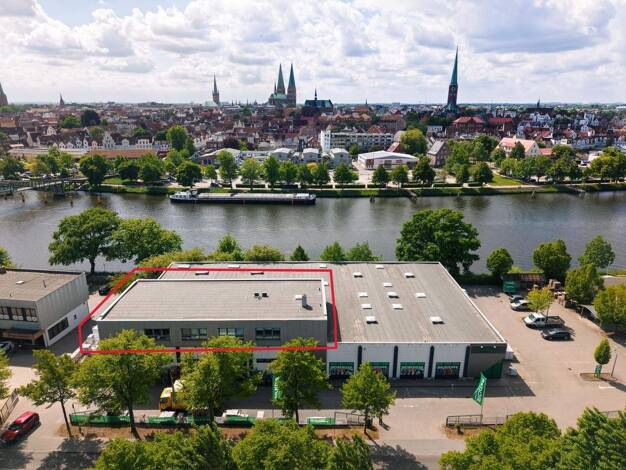 Bürofläche zur Miete provisionsfrei 11,20 € 414,9 m² Bürofläche teilbar ab 414,9 m² St. Jürgen Lübeck 23564