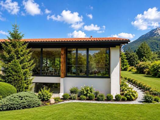 Villa zum Kauf 1.250.000 € 6 Zimmer 200 m² 1.100 m² Grundstück Unterwössen Unterwössen 83246