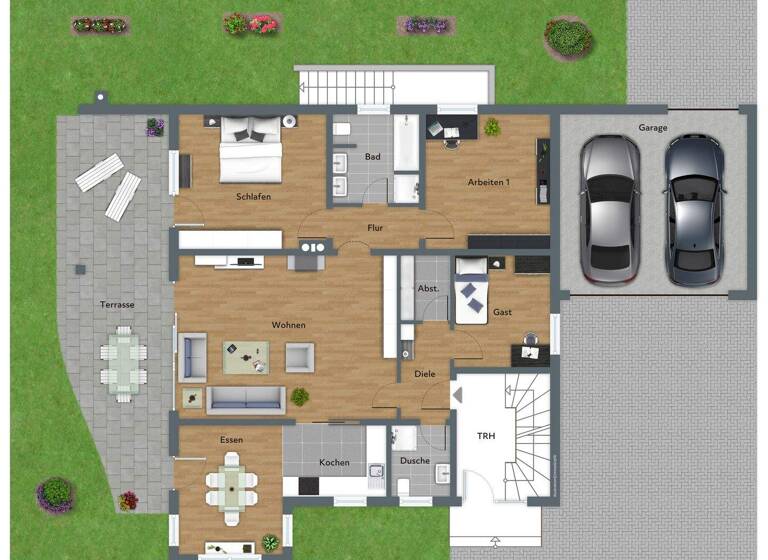 Haus zum Kauf 959.000 € 7 Zimmer 231 m² 1.030 m² Grundstück frei ab sofort Klein-Auheim Hanau 63456