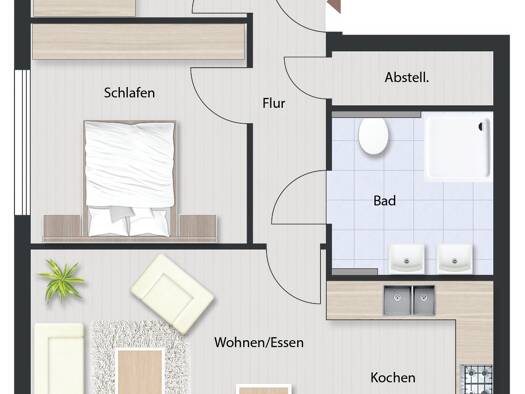 Wohnung zum Kauf - Erstbezug provisionsfrei als Kapitalanlage geeignet 379.000 € 3 Zimmer 82,1 m² Marburger Straße 1 Beltershausen Ebsdorfergrund 35085
