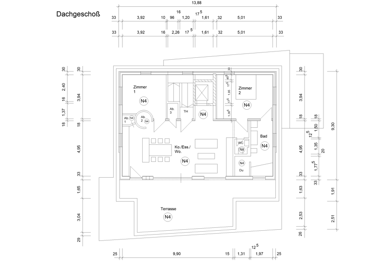 Wohnung zum Kauf provisionsfrei 619.000 € 3 Zimmer 125 m²<br/>Wohnfläche 2/2<br/>Geschoss Maiglöckchenweg 25 Jungfernkopf Kassel 34128