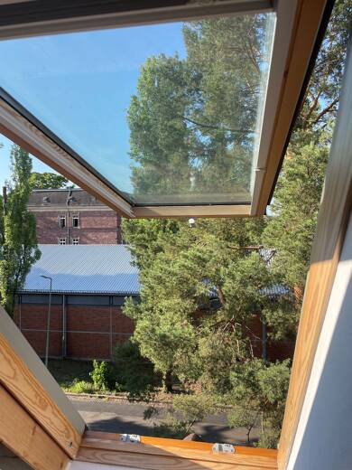 Wohnung zur Miete 950 € 1 Zimmer 62 m² Geschoss 3/3 frei ab sofort Nordstadt - Hardtwaldsiedlung Karlsruhe 76133