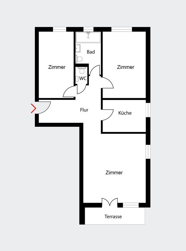 Wohnung zum Kauf 249.000 € 3 Zimmer 75 m²<br/>Wohnfläche Genshagen Ludwigsfelde 14974