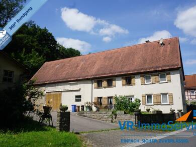 Bauernhaus zum Kauf 195.000 € 8 Zimmer 173 m² 1.433 m² Grundstück Vorbach Rothenburg ob der Tauber / Vorbach 91541