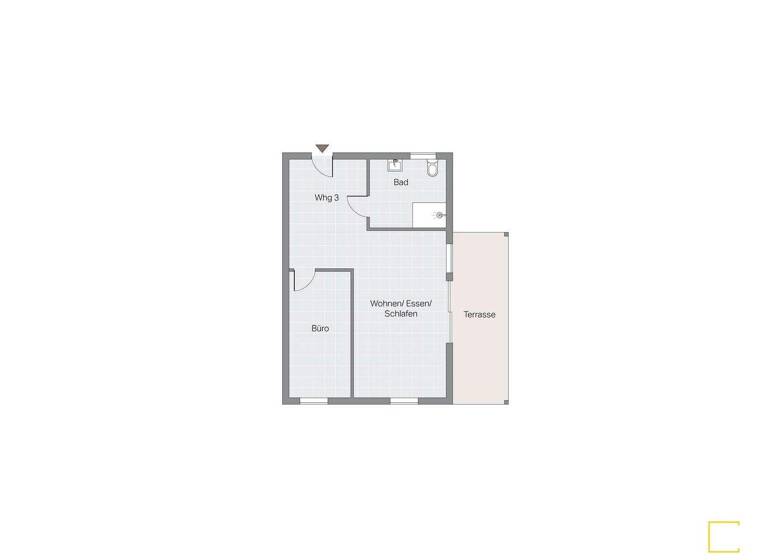 Wohnung zum Kauf 235.000 € 2 Zimmer 64,7 m² EG Arbergen Bremen 28307