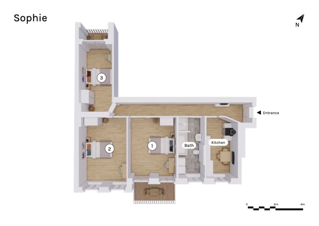 Wohnung zur Miete Wohnen auf Zeit 1.100 € 4 Zimmer 15 m²<br/>Wohnfläche 31.12.2024<br/>Verfügbarkeit Windscheidstraße Charlottenburg Berlin 10627