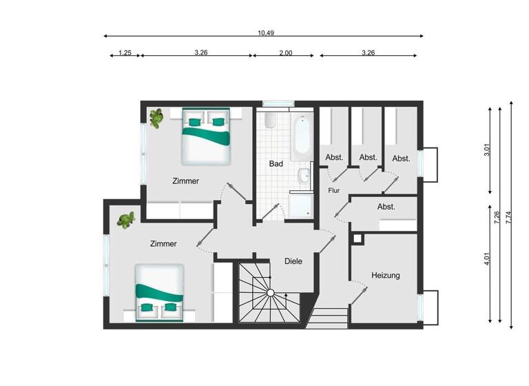 Wohnung zur Miete 1.750 € 3 Zimmer 107 m² frei ab sofort Gaienhofen 78343