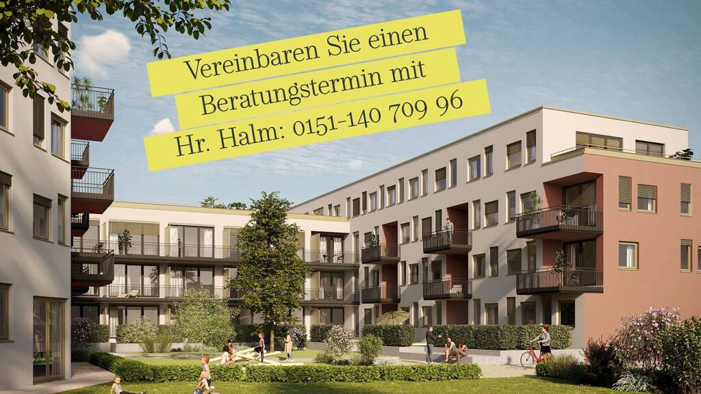 Wohnung zum Kauf provisionsfrei 395.000 € 2 Zimmer 53 m² EG Pfersee Augsburg 86157