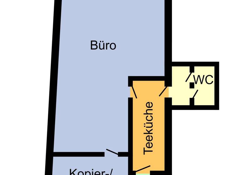 Bürofläche zur Miete 300 € 2 Zimmer 67 m² Bürofläche Bautzen 02625