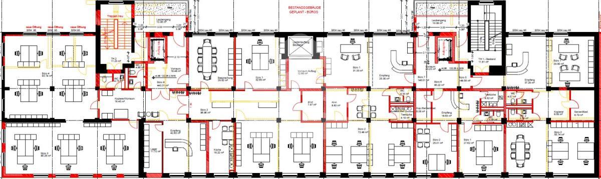 Bürofläche zur Miete provisionsfrei 16 € 823,6 m²<br/>Bürofläche ab 823,6 m²<br/>Teilbarkeit Rosenowstraße 22 Mockau - Süd Leipzig 04357