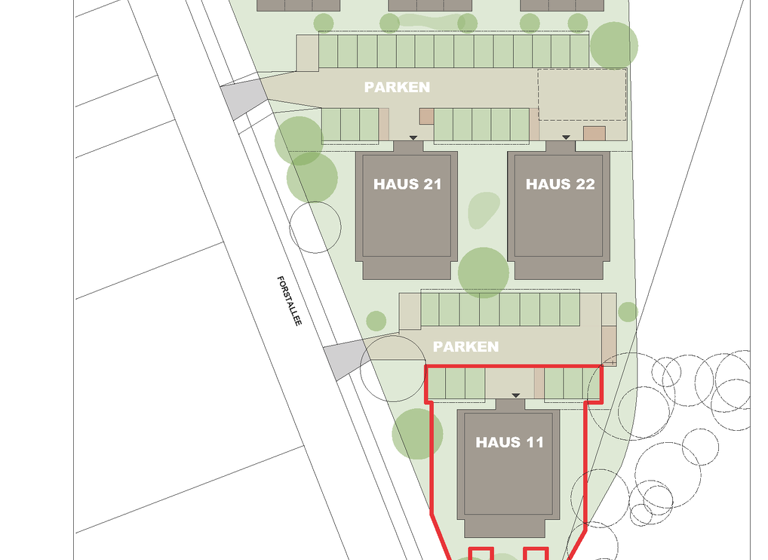 Wohnung zum Kauf - Erstbezug 795.000 € 5 Zimmer 135,4 m² 2. Geschoss frei ab 31.03.2027 Forstallee 43 Zeuthen 15738