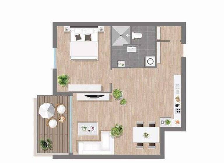 Wohnung zum Kauf 276.000 € 2 Zimmer 70,2 m² 1. Geschoss frei ab sofort Haimbach Fulda 36041