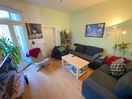 Wohnung zur Miete 380 € 1 Zimmer 21 m² Geschoss 1/4 frei ab sofort Mühlburg Karlsruhe 76185