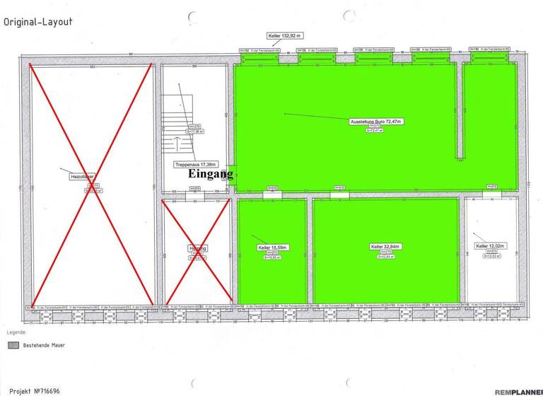 Sonstiges zur Miete 420 € 3 Zimmer 120 m² Obere Kaiserswerther Str. 56 Wanheim-Angerhausen Duisburg 47249