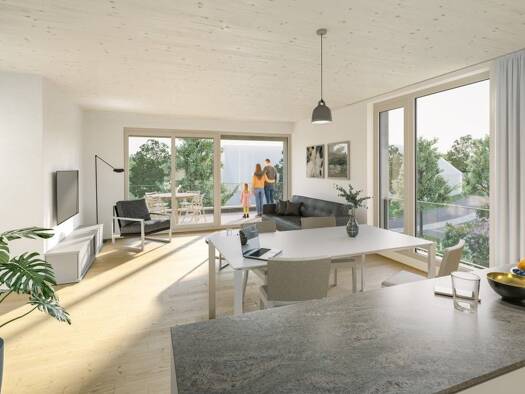 Wohnung zum Kauf provisionsfrei 481.000 € 3 Zimmer 84,6 m² Am Egelsbach Westhausen Westhausen 73463