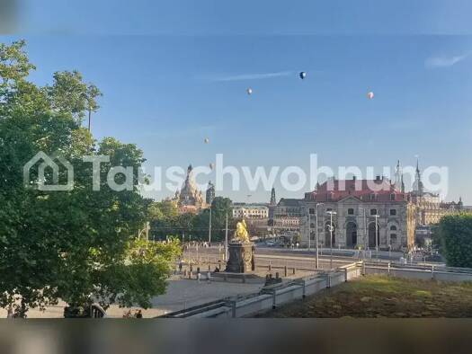 Wohnung zur Miete Tauschwohnung 600 € 4 Zimmer 85 m² 3. Geschoss Leipziger Vorstadt Dresden 01097
