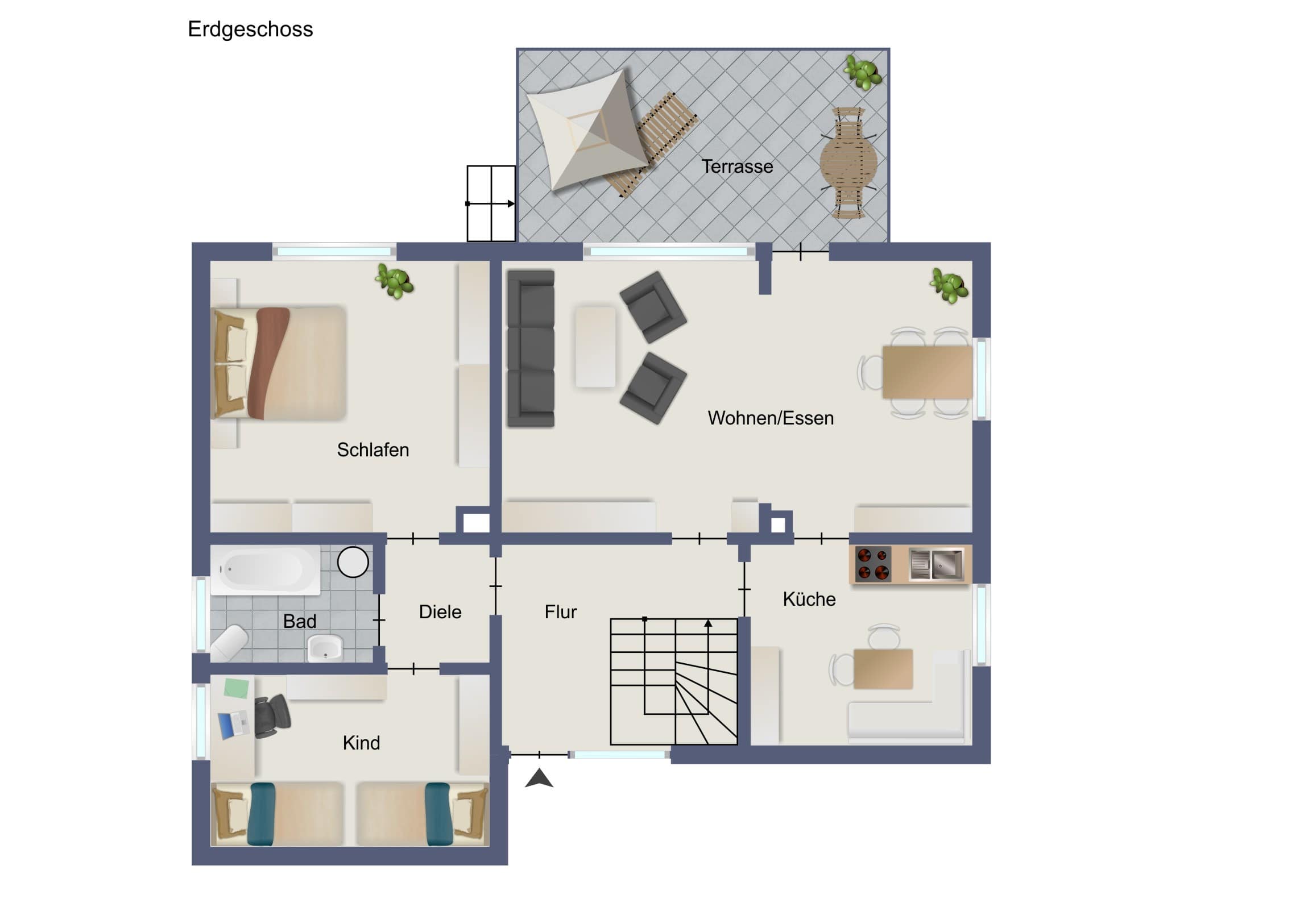 Einfamilienhaus zum Kauf 268.400 € 6 Zimmer 114 m²<br/>Wohnfläche 561 m²<br/>Grundstück Ertingen Ertingen 88521