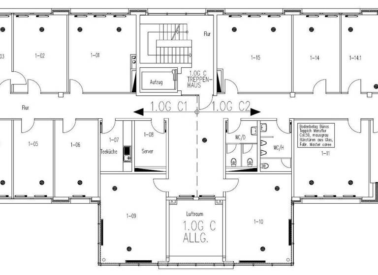 Bürofläche zur Miete provisionsfrei 12 € 428 m² Bürofläche teilbar ab 205 m² Wahn Köln 51147