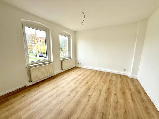 Wohnung zur Miete 450 € 2,5 Zimmer 46 m² Geschoss 1/5 frei ab sofort Diemitz Halle (Saale) 06116