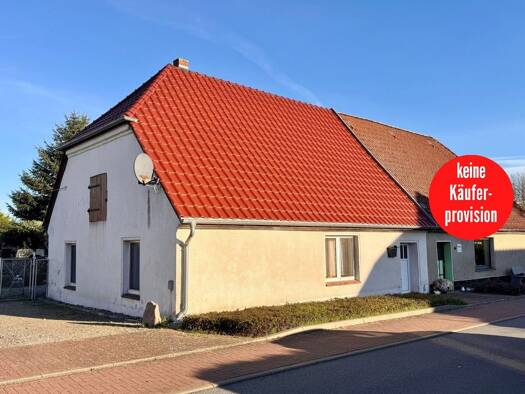 Doppelhaushälfte zum Kauf provisionsfrei 80.000 € 3 Zimmer 82 m² 2.270 m² Grundstück Woggersin 17039