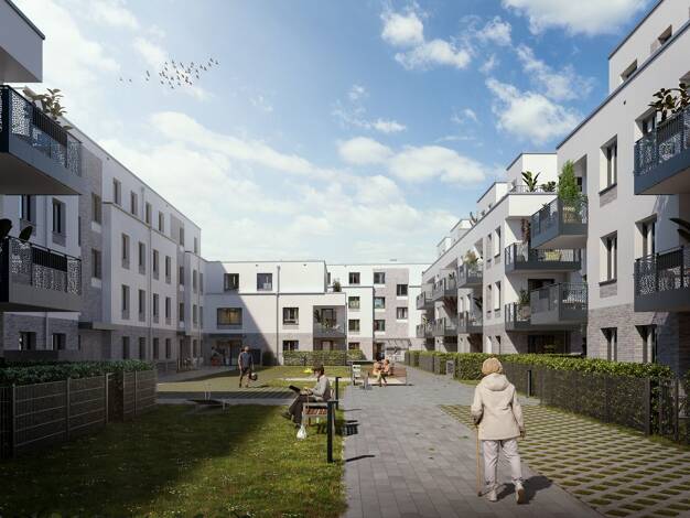Wohnung zur Miete - Erstbezug 1.181 € 3 Zimmer 81,4 m² 1. Geschoss frei ab 01.03.2027 An der Alten Kirche 6 Menden Sankt Augustin 53757