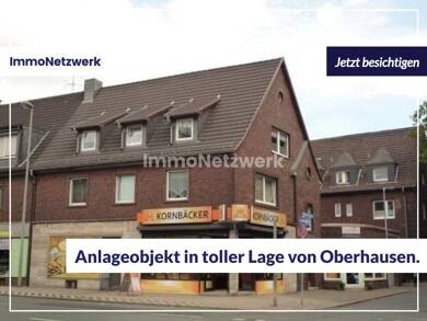 Wohn- und Geschäftshaus zum Kauf als Kapitalanlage geeignet 599.000 € 7 Zimmer 335,4 m² 300 m² Grundstück Oberhausen 46117