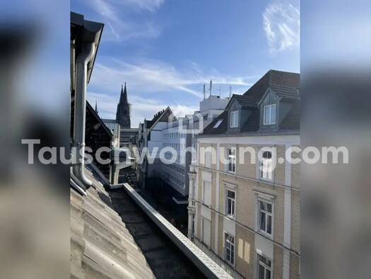 Wohnung zur Miete Tauschwohnung 785 € 2 Zimmer 55 m² Dachgeschoss, 4. Geschoss Altstadt-Nord Köln 50668