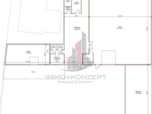Freifläche zur Miete 350 € 71,8 m² Lagerfläche Fledder Osnabrück 49084