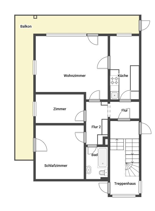 Wohnung zum Kauf 364.000 € 3 Zimmer 76,9 m²<br/>Wohnfläche 1.<br/>Geschoss Farchant Farchant 82490