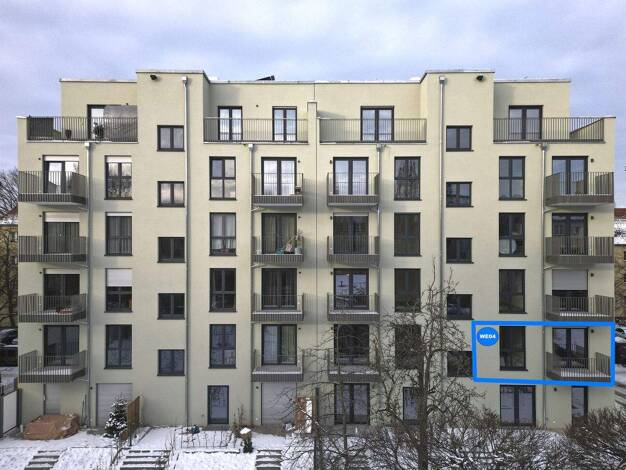 Wohnung zum Kauf - Neubau provisionsfrei 515.000 € 3 Zimmer 72,2 m² 1. Geschoss Hubertusstrasse 17 Lichtenberg Berlin 10365