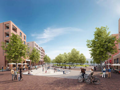 Wohnung zur Miete - Erstbezug 1.464 € 4 Zimmer 94,4 m² 2. Geschoss frei ab sofort Iris-Runge-Platz 4 Bemerode Hannover 30539
