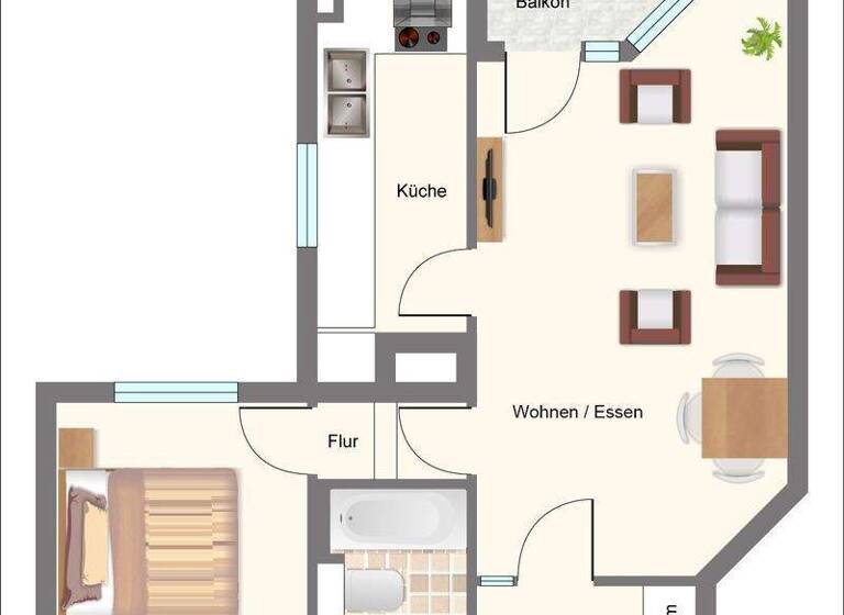 Wohnung zum Kauf 139.000 € 2 Zimmer 52,9 m² 2. Geschoss Würselen 52146