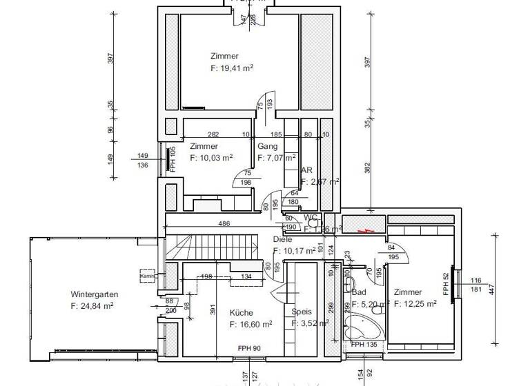 Wohnung zur Miete 1.364 € 4 Zimmer 88,2 m² 1. Geschoss Mariatrost Graz,11.Bez.:Mariatrost 8043