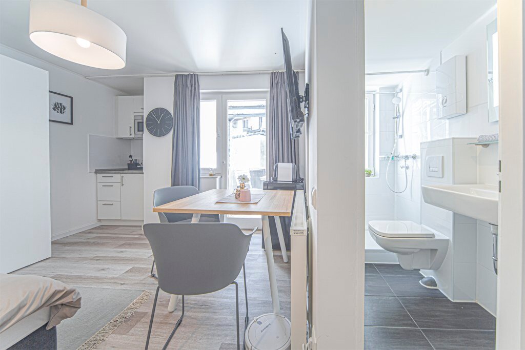 Wohnung zur Miete Wohnen auf Zeit 1.100 € 1 Zimmer 20 m²<br/>Wohnfläche 01.02.2025<br/>Verfügbarkeit Corneliusstraße Friedrichstadt Düsseldorf 40215