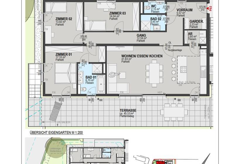 Wohnung zum Kauf 999.500 € 4 Zimmer 122,4 m² Waltendorf Graz 8010