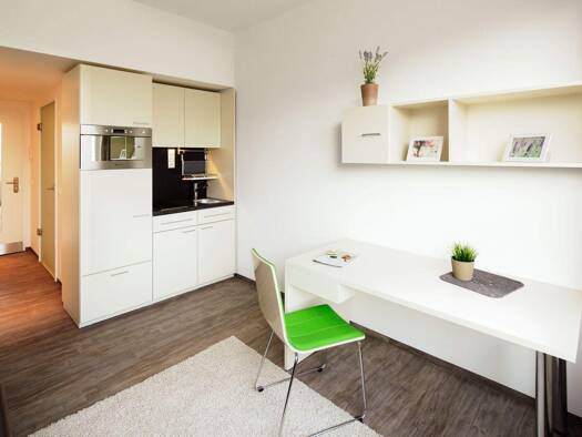 Studio zur Miete 719 € 1 Zimmer 31,4 m² 2. Geschoss frei ab 01.04.2026 Altenhöferallee 70 Kalbach-Riedberg Frankfurt am Main 60438