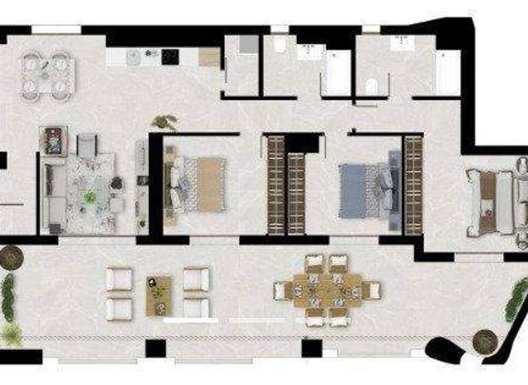 Wohnung zum Kauf 525.000 € 107 m² Benahavís, Málaga