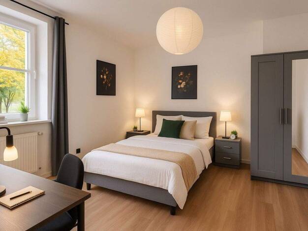 WG-Zimmer zur Miete Wohnen auf Zeit 610 € 19 m² 1. Geschoss Hakenfelder Straße 8c Spandau Berlin 13587