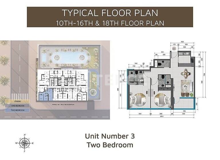 Wohnung zum Kauf 328.000 € 2 Zimmer 71 m² 4. Geschoss Dubai