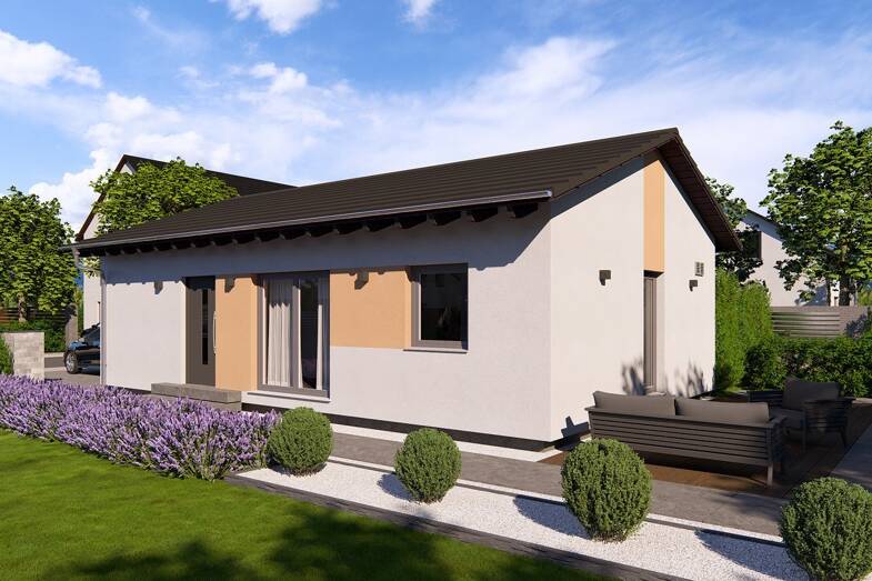 Bungalow zum Kauf 391.949 € 1 Zimmer 66,9 m² 700 m² Grundstück Großweingarten Spalt 91174
