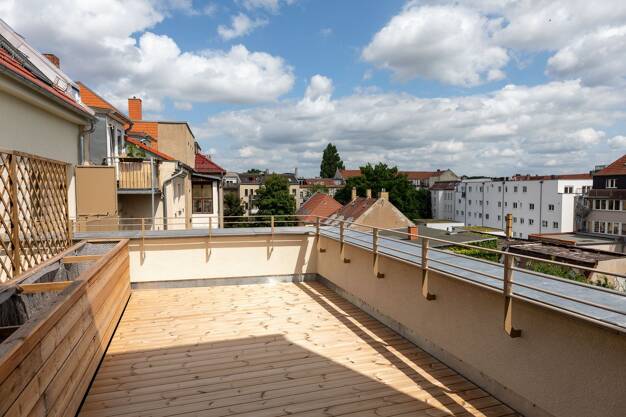 Wohnung zur Miete - Erstbezug 1.489 € 2 Zimmer 60,8 m² 4. Geschoss frei ab 01.08.2025 Könneritzstraße 99 Schleußig Leipzig 04229