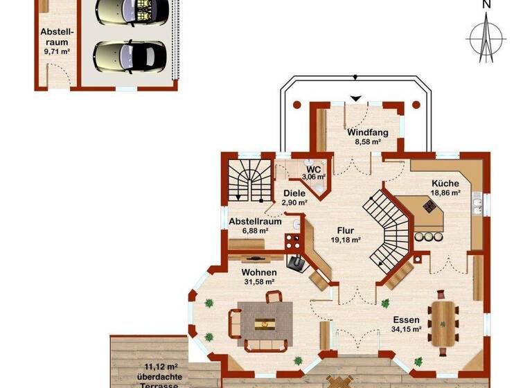 Einfamilienhaus zum Kauf 1.300.000 € 8 Zimmer 389 m² 2.248 m² Grundstück Zaisertshofen Tussenhausen 86874