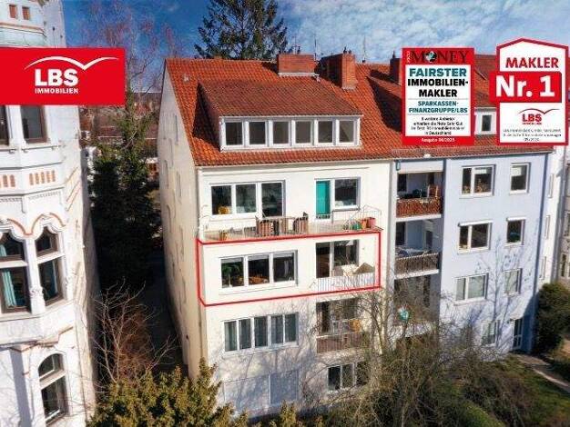 Wohnung zum Kauf 279.900 € 2 Zimmer 66 m² Peterswerder Bremen 28205