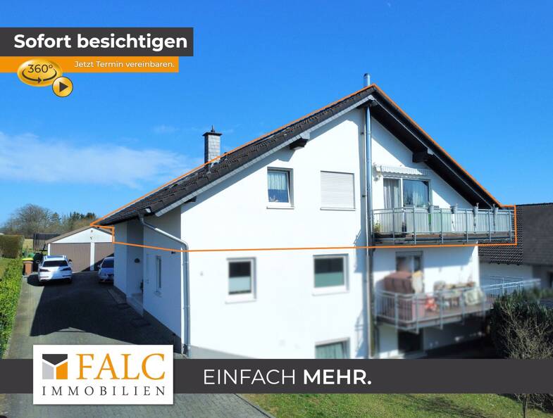 Wohnung zum Kauf provisionsfrei 379.000 € 4 Zimmer 134 m² 1. Geschoss Schönenberg Ruppichteroth 53809