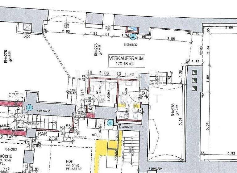 Büro zur Miete 7,64 € Sankt Leonhard Graz,01.Bez.:Innere Stadt 8010